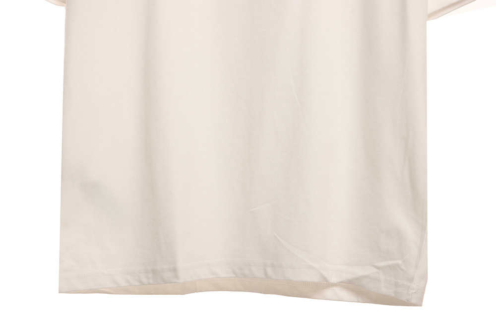 Balenciaga reverse embroidered lettering short sleeves