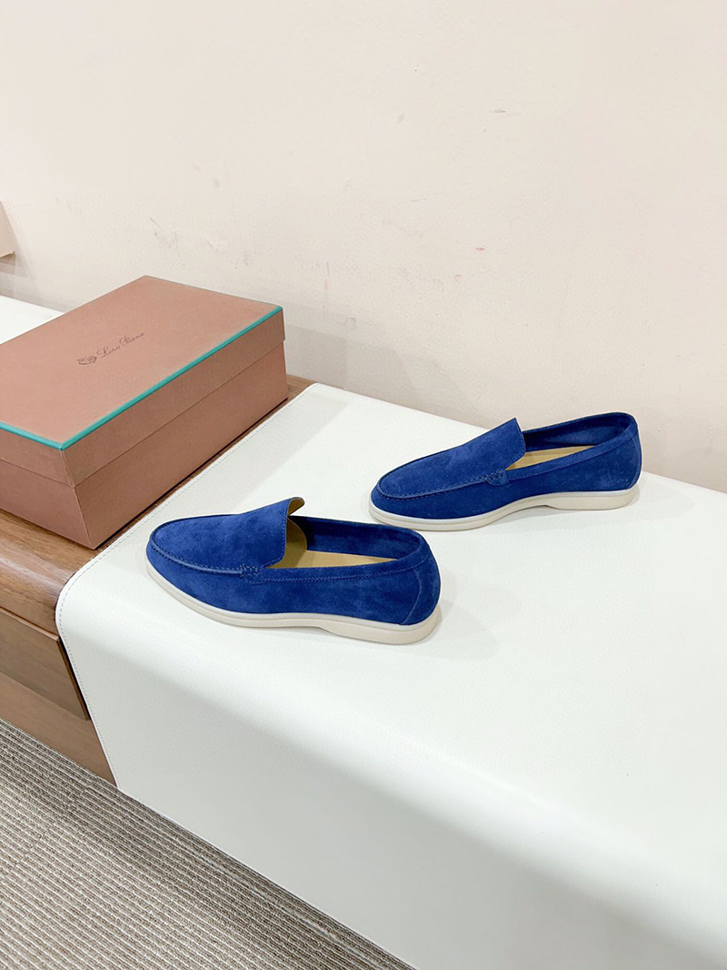 LORO PIANA Summer Walk Loafer In Sorbet
