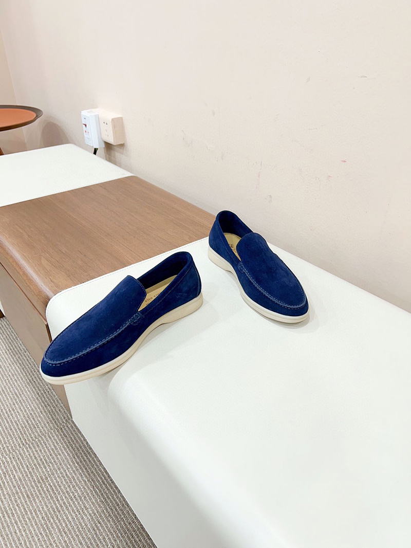 LORO PIANA Summer Walk Loafer In Sorbet